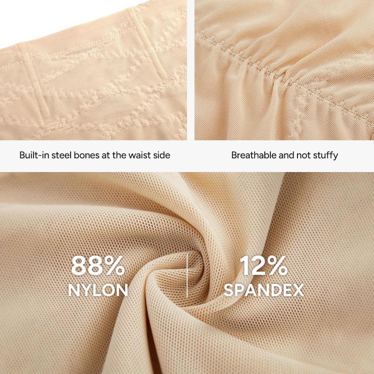 【Livestream Only】Nebility Women's Mesh Breathable Shapewear Underwear Shorts Comfort Womenswear High Stretch Girdle Hip Lift Compression Minimalist Basic