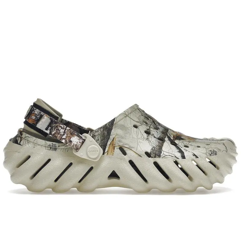 Crocs Men's Echo Clog Realtree Edge Camo Bone, from StockX