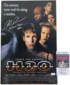 Chris Durand signed 12x18 Poster Michael Myers - Halloween H20