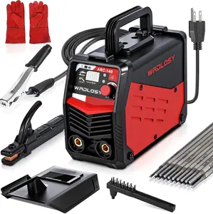 Mini Stick Welder – 4.4lbs Portable Welding Machine, IGBT Inverter with Hot Start/Arc Force/Anti-Stick, Beginner-Friendly, Multi-Protection,Works with 1/16"-1/8" Rods