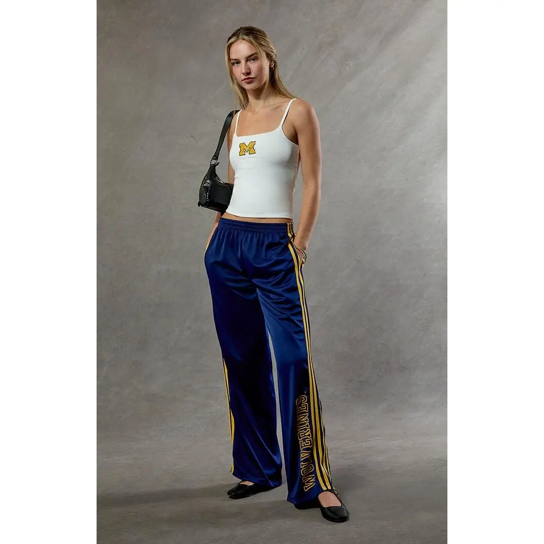 WILD COLLECTIVE Women's Michigan Wolverines Track Pants