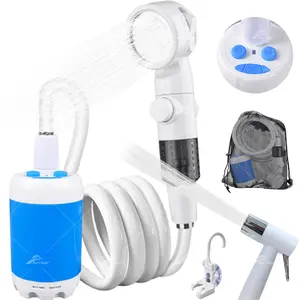 Ann Katy Portable Shower,Camping Shower,Watering Plants,Pet Shower,Car Washing,Beach Shower,Indoor & Outdoor Bathing With accessories Rechargeable