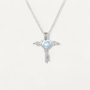 Luminous Love Key Necklace