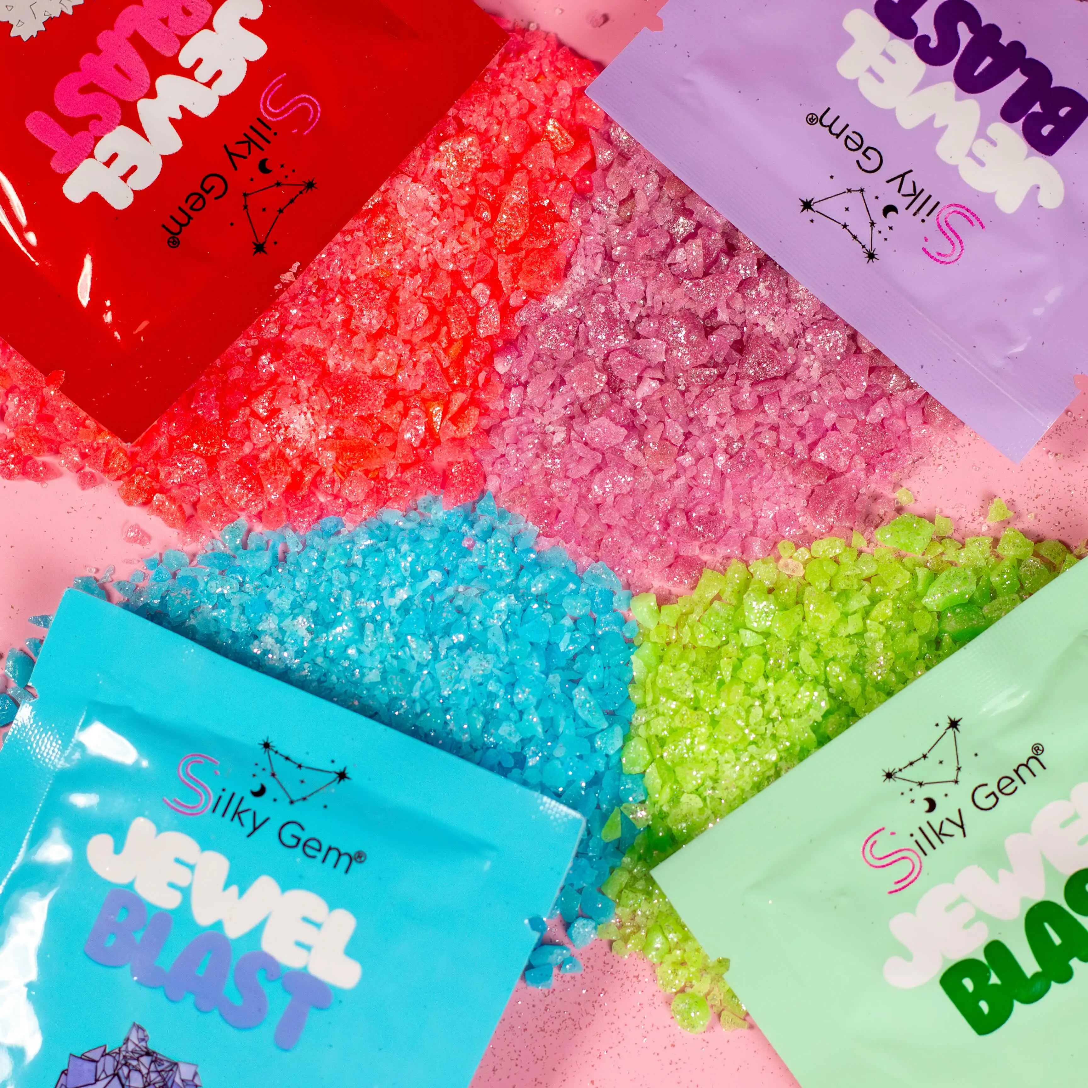 Jewel Blast 4-Pack Collection – Sparkling Popping Candy