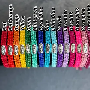 Virgencita adjustable bracelet