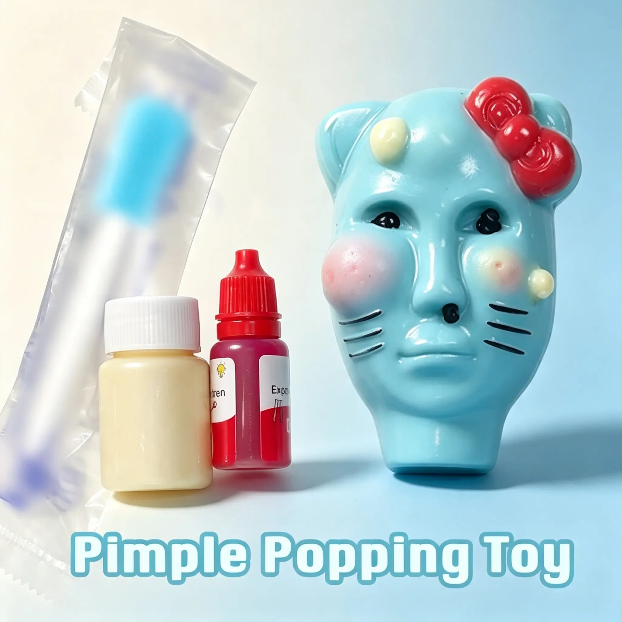 Plastic Unisex Wacky Nose Pimple Popping Water Spray Game Toy - Easy-to-Use Practical Joke, Stress Relief Novelty Gag Toy, Party Game Changer for Ages 12+, Family Halloween Gift, 12 Years Above, Fun & Stress Relief