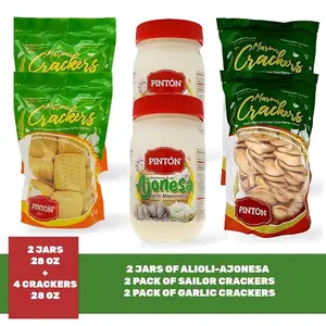 Pintón Triple Combo: Cuban Biscuits, Garlic Biscuits & Aioli – Save More!Combo Triple (Ahorra más) Snack Traditional Flavor (Copy)