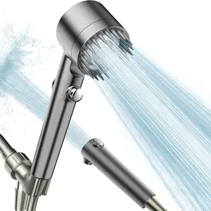Filtered Shower Head for Hard Water, High Pressure 4 Spray Mode Showerhead with Filters(Standard Version)