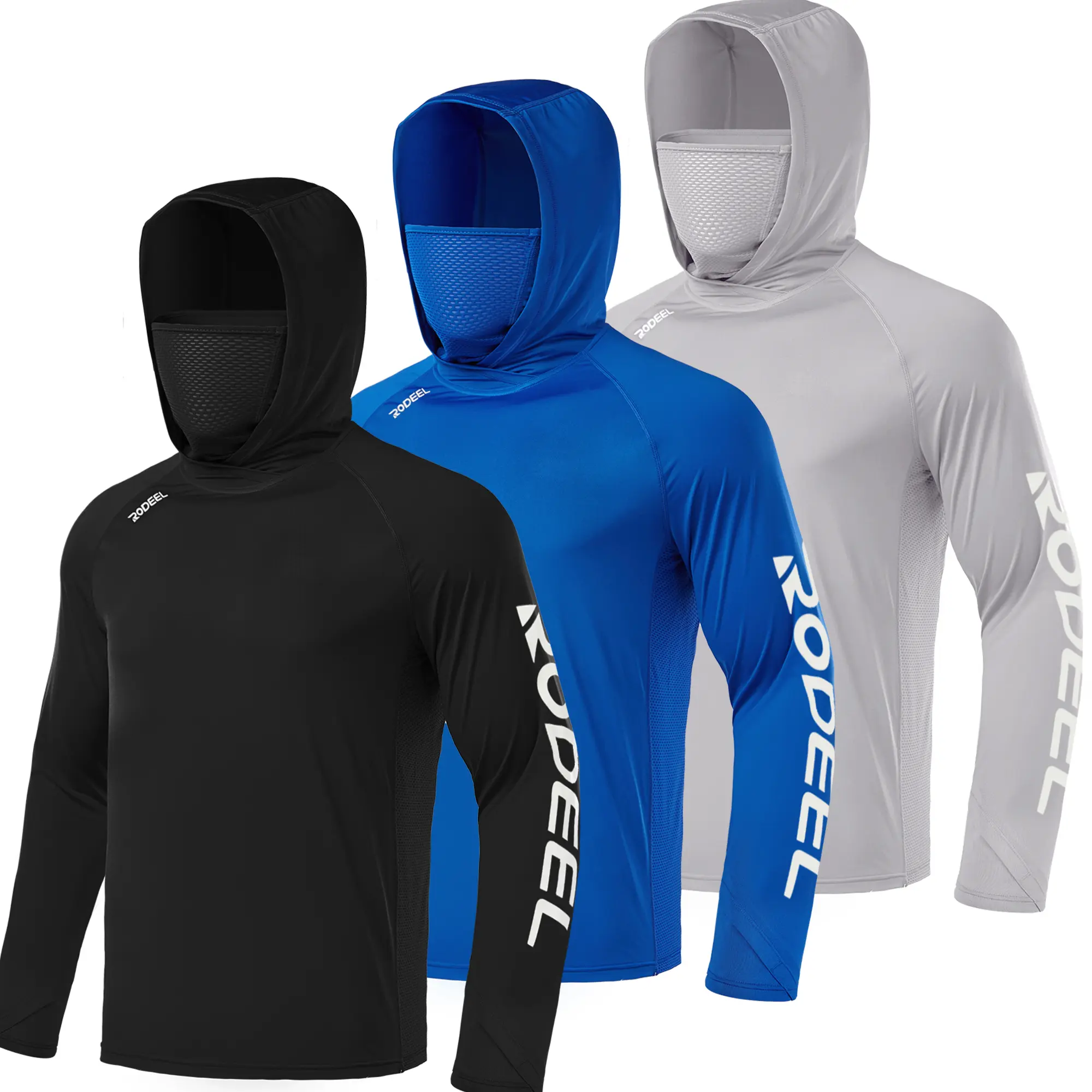 (3pcs) Black+Blue+Gray 2.0