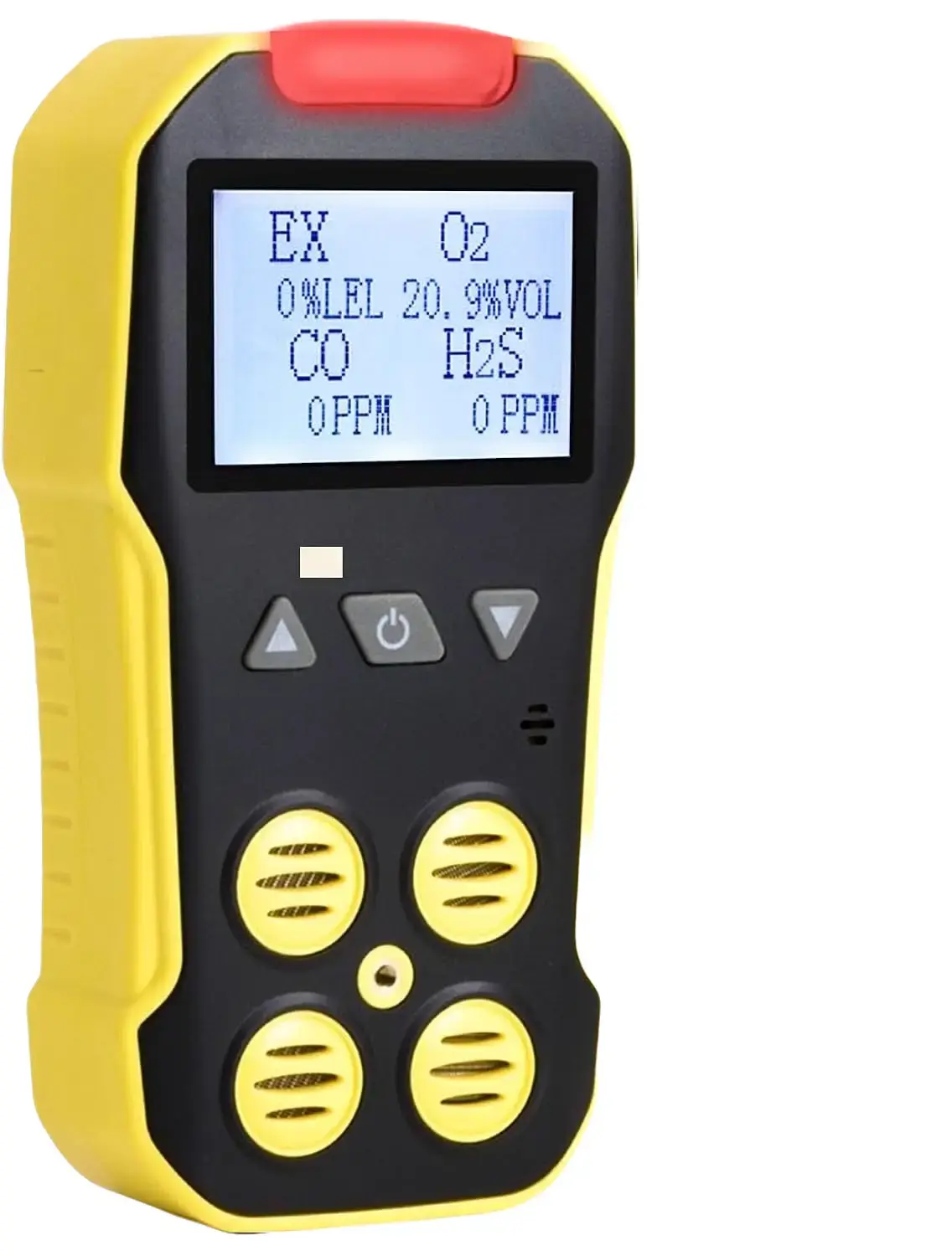 NIST Calibrated 4 Gas Monitor  | O2, CO, H2S, LEL | USB Recharge |