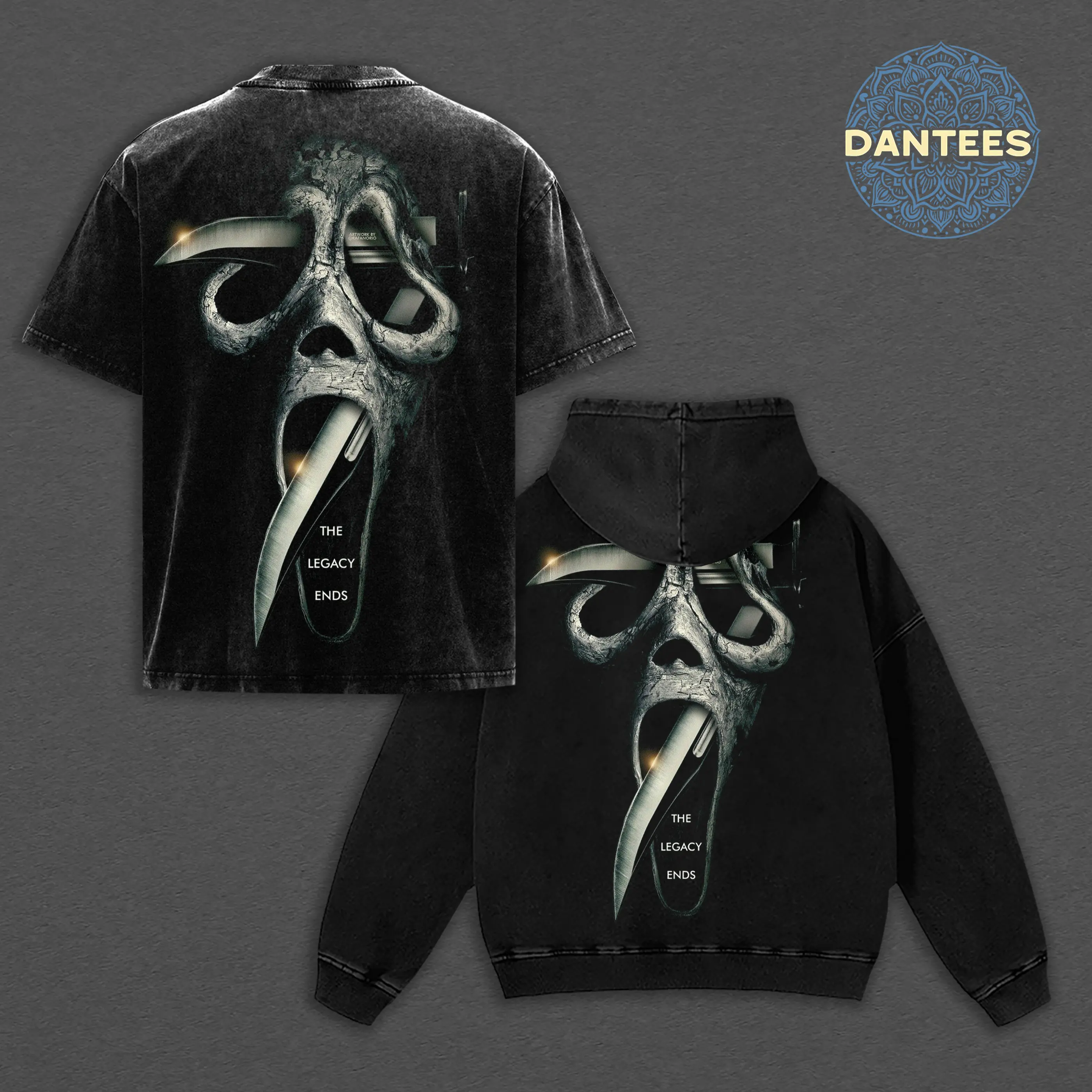 The Legacy Ends Ghostface Shirt Scream 7 Horror Movie Graphic