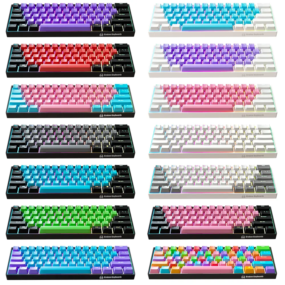 Kraken Pro 60% Mechanical Keyboard for PC, XBOX, PLAYSTATION & MAC