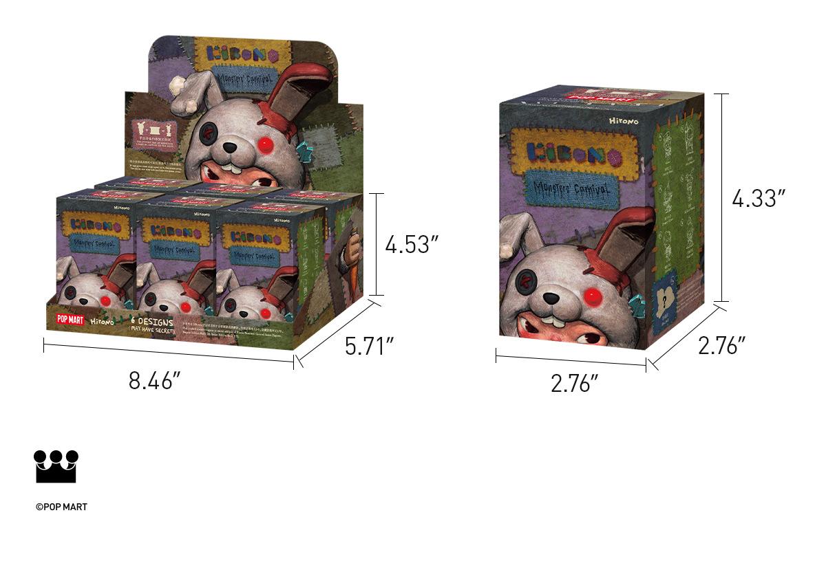 [Spanish]- Hirono Monsters' Carnival Series – Figuras en Caja Sorpresa