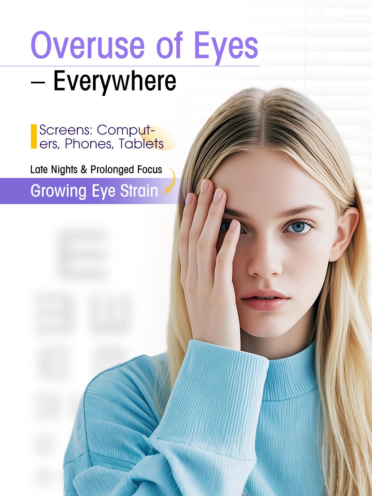 Tyillo Blueberry Lutein Ester Complex Tablets,tosupport eye health,Nutrition & Weliness,Relieve eye discomfort,Protecting eye health,Moisturize Eyes,preservation of eyesight,Suitable for teachers and white-collar workers-60 Tablets.