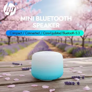 HP Mini Bluetooth Speaker - High-Quality Home Mini Wireless Speaker - Portable Outdoor Travel Speaker