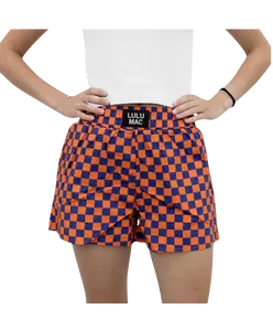 LULU MAC - Checkered  Boxer Shorts