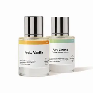 Spotlight DUO Fruity Vanilla x Airy Linens, Dossier, Women Perfume Bundle, 2x50ml, Eau de Parfum, Fruity Vanilla, Airy Linens