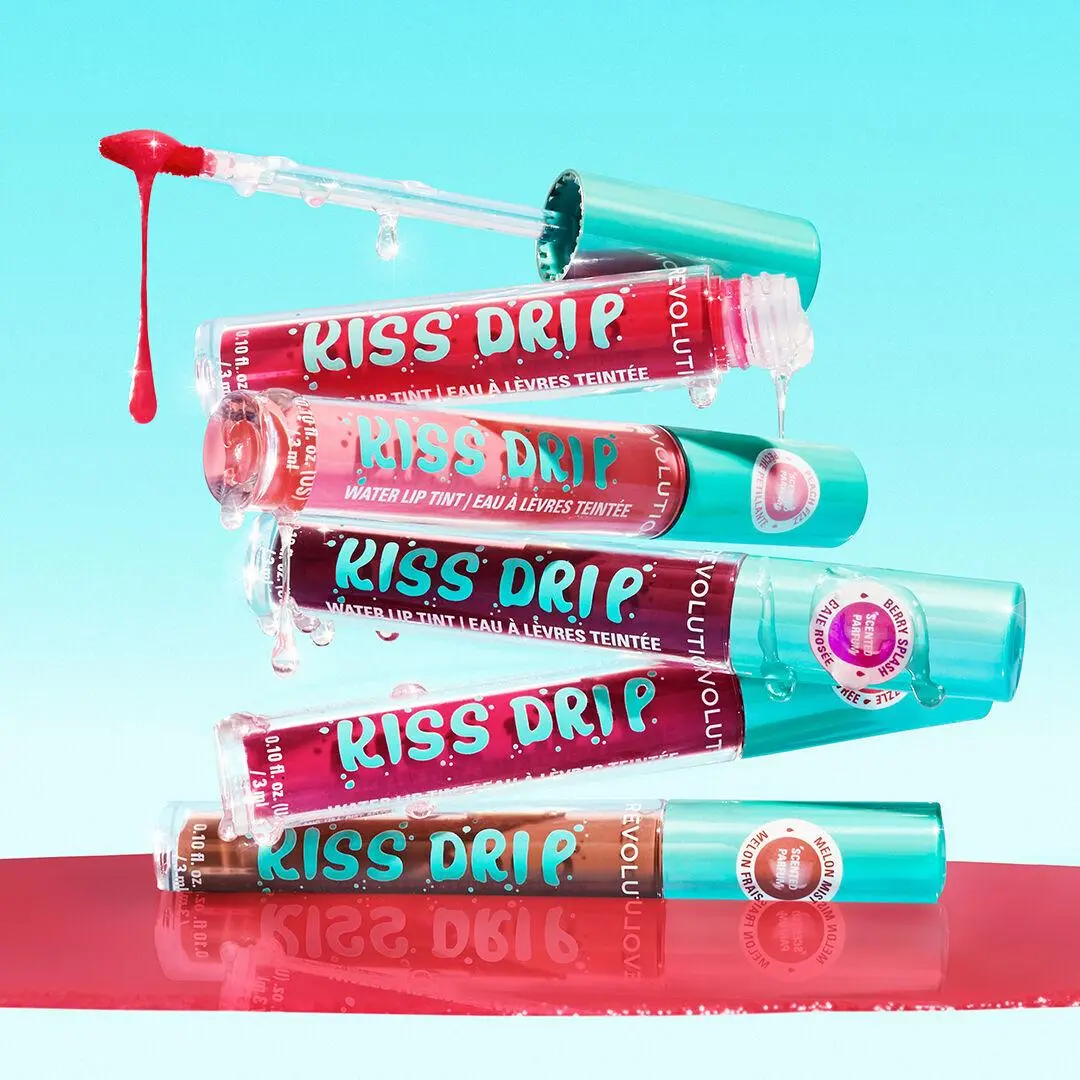Revolution Kiss Drip Water Lip Tint 0.10 fl oz Hyaluronic Glossy