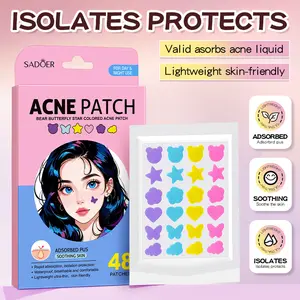 Colorful Star Shaped Acne Patches  SetInvisible Pimple Patches for Women & MenLightweight Comfortable Hydrocolloid SkinCare Products Gentle & Effective Unscented