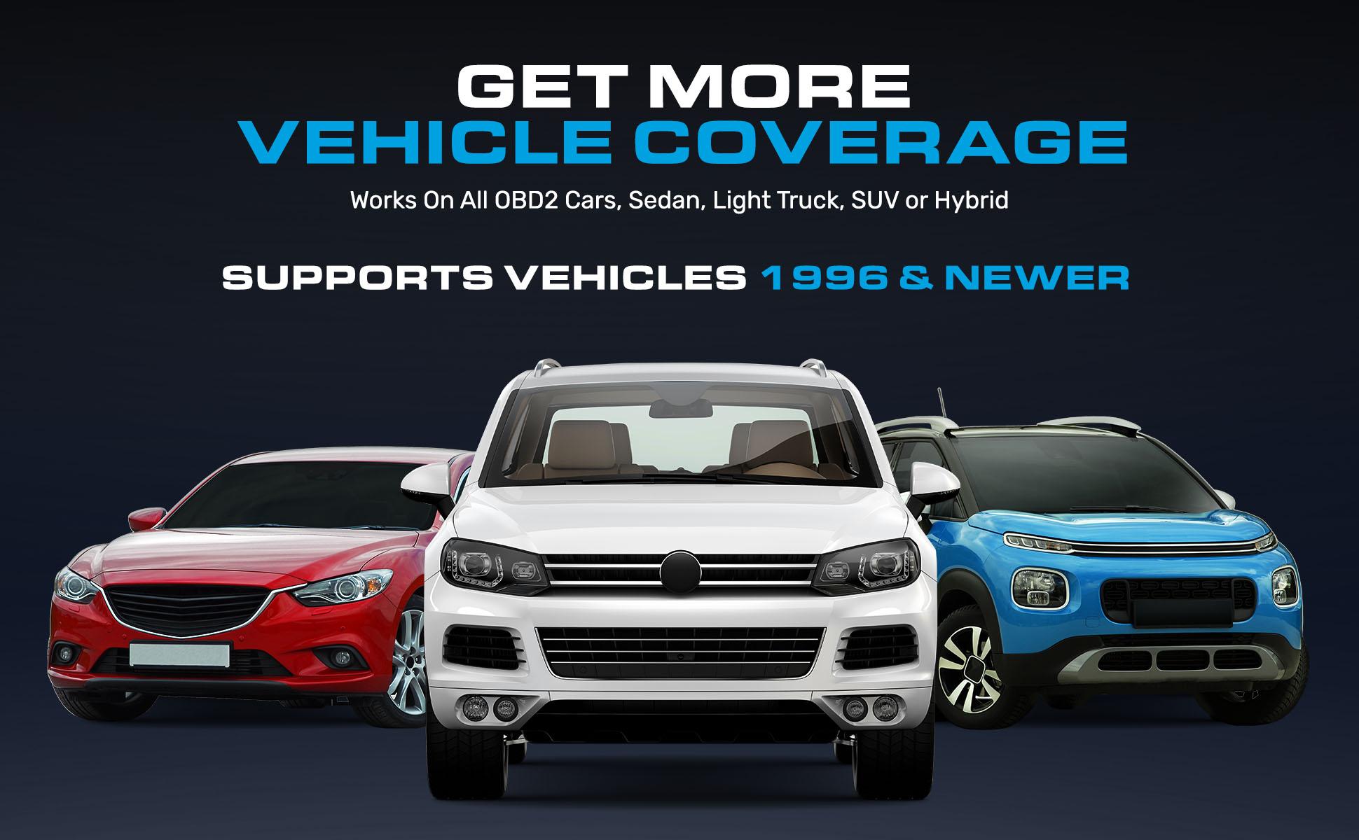 BLCKTEC 410 Code Reader - Works for All OBD Compliant Cars 1996 & Newer - OBD2 Scanner Diagnostic Tool - Helps Fix Check Engine Light Issues & More BLCKTEC 410 Code Reader - Works for All OBD Compliant Cars 1996 & Newer - OBD2 Scanner Diagnostic Tool - Helps Fix Check Engine Light Issues & More