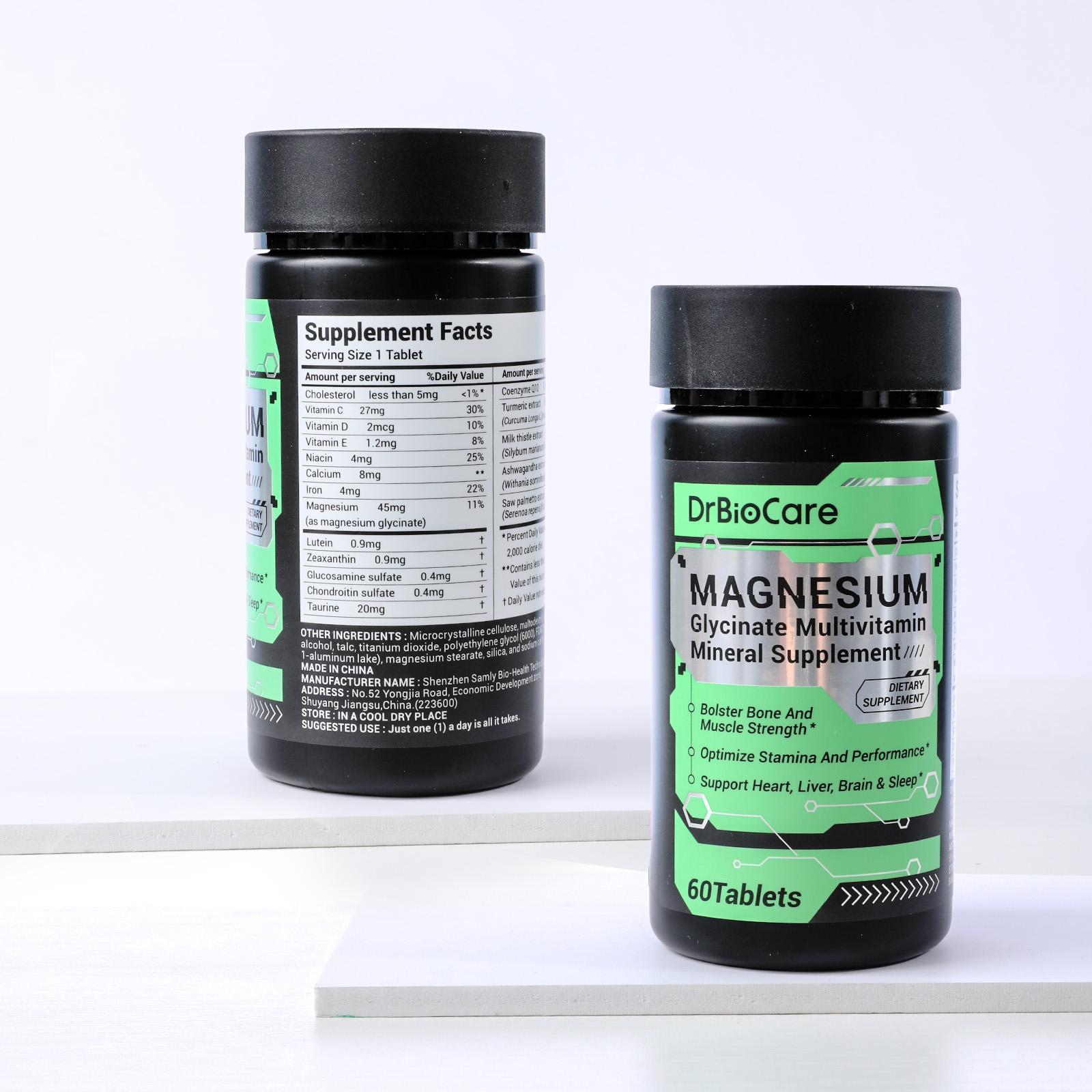 Drbiocare Cortisol Manager - Relieve stress, balance cortisol response, 18-in-1 health supplement combination, supplement magnesium, Ashwagandha, vitamin D3, vitamin C, coenzyme Q10