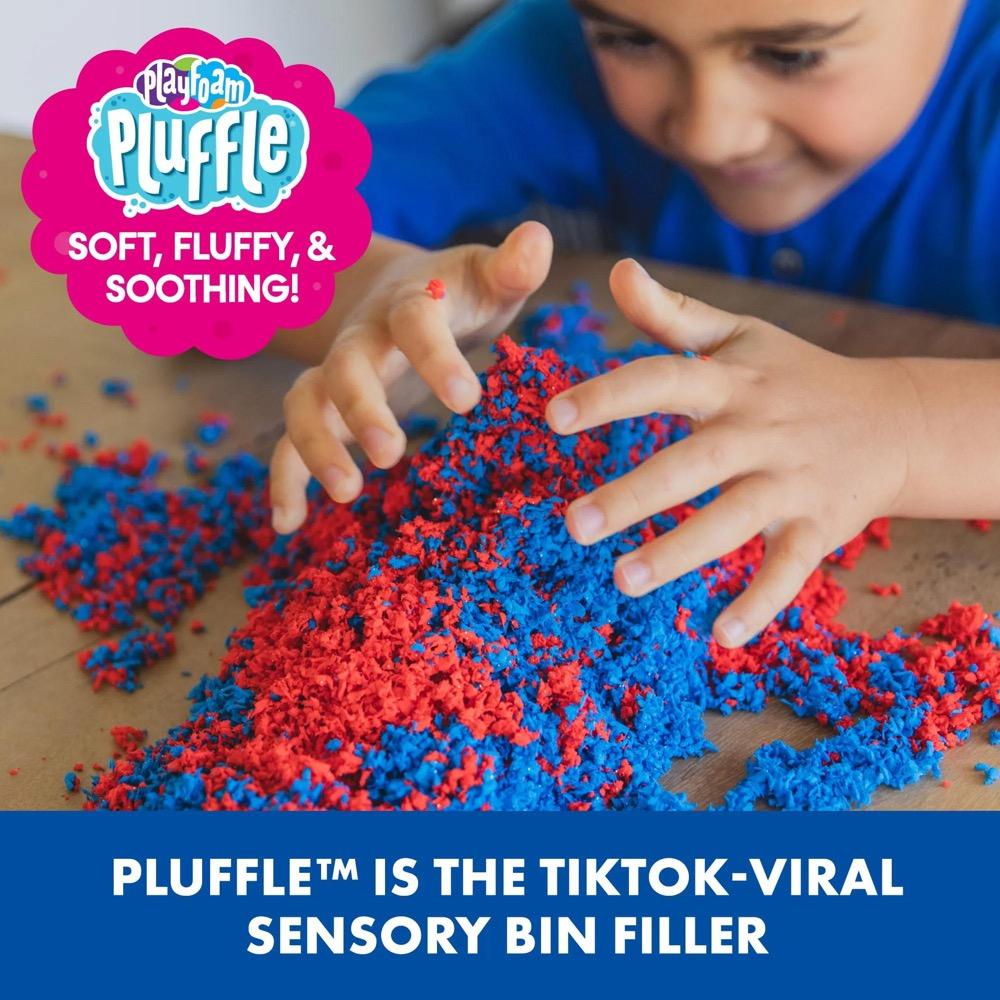 Educational Insights Easter Basket Stuffer & Gift - Playfoam Pluffle Mini 8-Pack for Ages 3+ | Soft, Flowing Sensory Toy | Non-Toxic, Gluten-Free | Perfect for Sensory Bins & Fine Motor Skill Development - Crafting Kit