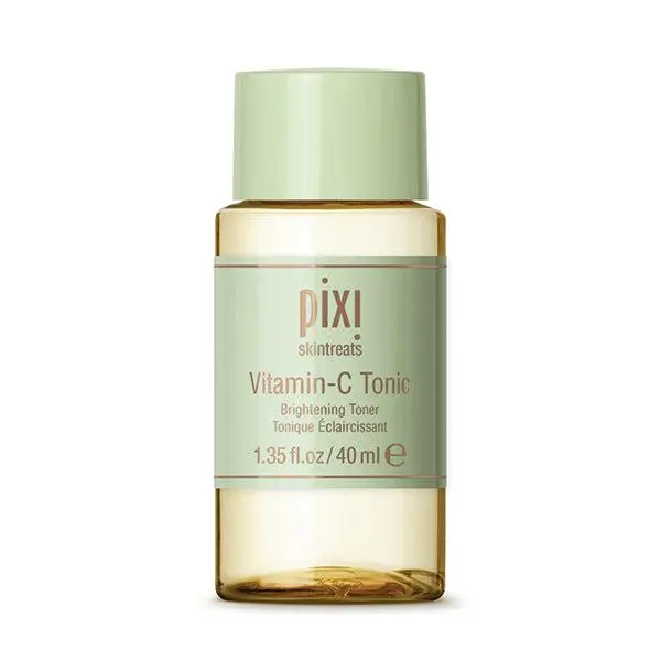 Pixi Mini Vitamin-C Skincare Tonic, Brightening Facial Toner for Daily Hydration