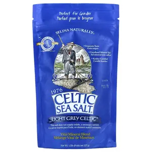 Celtic Sea Salt Light Grey Celtic®, Vital Mineral Blend, 1/2 lb (227 g)