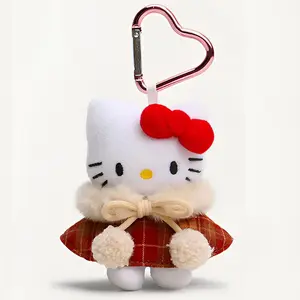 Sanrio Hello Kitty Keychain - Durable Plastic Keychain with Hello Kitty Design for Keys Bags & Backpacks - Perfect Gift for Fans