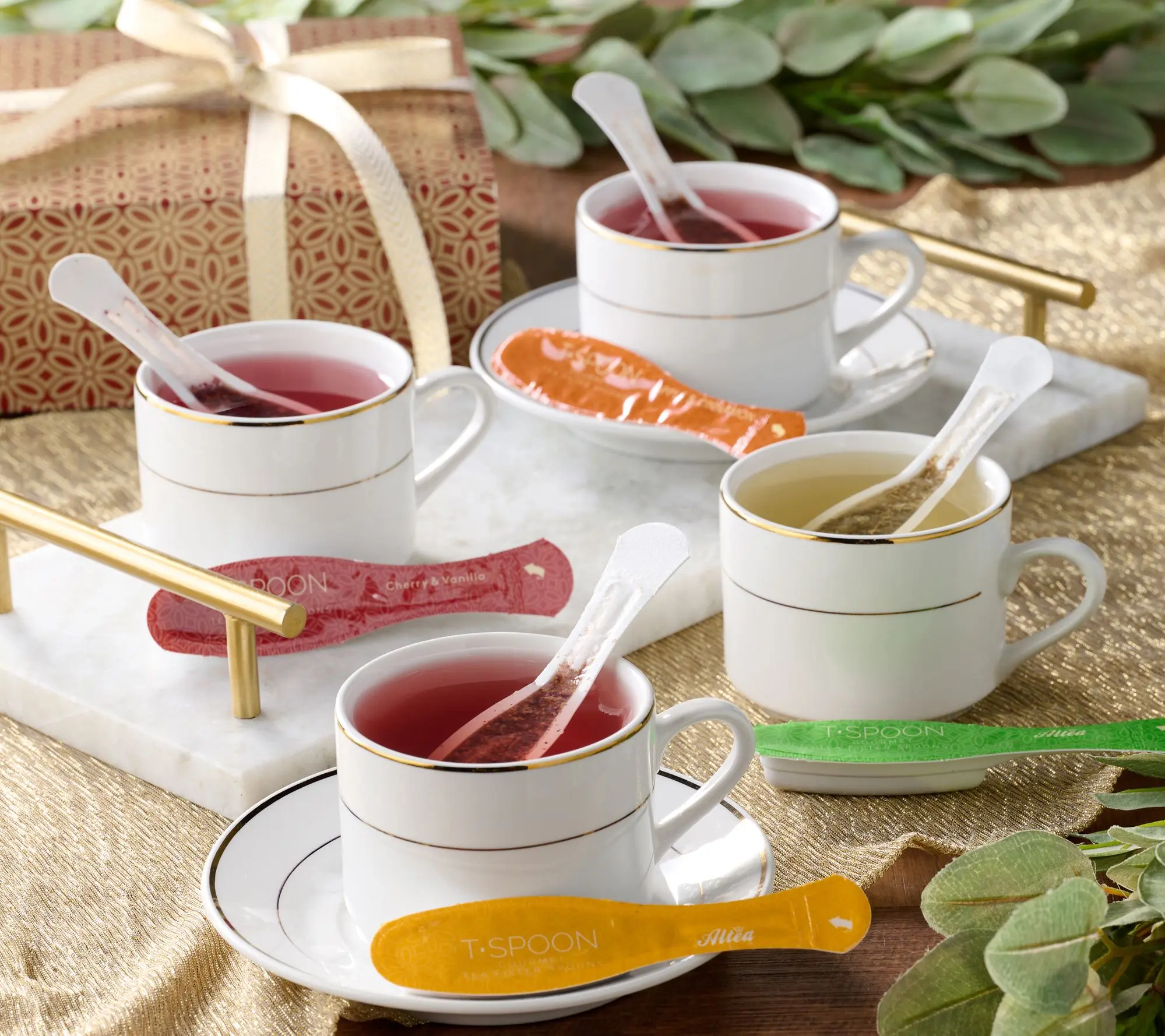 T-Spoons 80 Individual Premium Tea Filter Spoons Gift Box