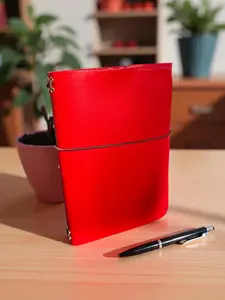 A6 Tomato Leather Journal-SALE