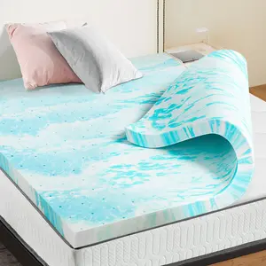 Mattress Topper Full Gel Memory Foam Mattress Topper