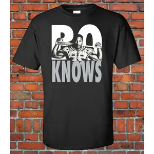EEY Bo Jackson Bo Knows Raiders Graphic T-Shirt