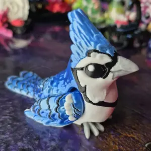 Birds articulated desk pet stress and anxiety relief fidget