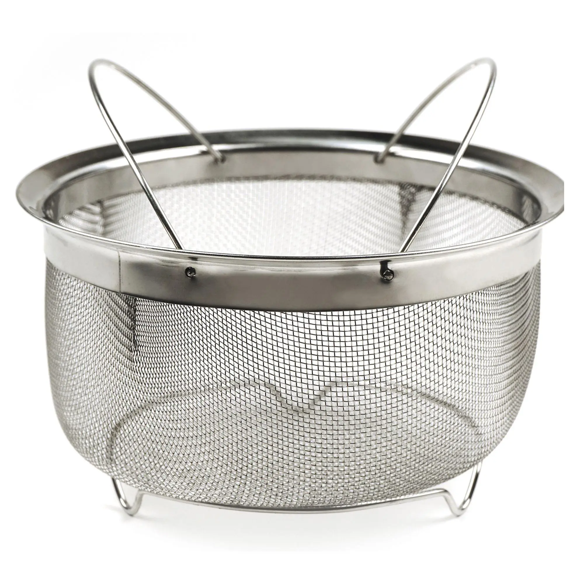 RSVP Endurance 3-Qt Mesh Basket with Folding Handles