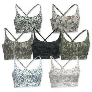 Women's Local Girl Camo Sports Bra | Local Girl Outfitters