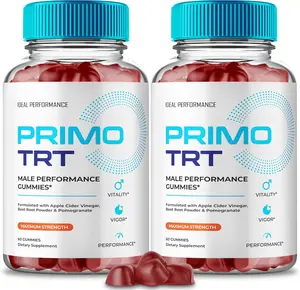 Primo TRT Gummies, Official Primo TRT Gummies for Men - Maximum Strength Performance, All Natural Support Overall Health & Wellness, PrimoTRT Advanced Formula Support Gummy Reviews (2 Pack)