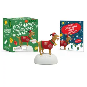 The Screaming Christmas Goat by RP Minis [Novelty Gift]