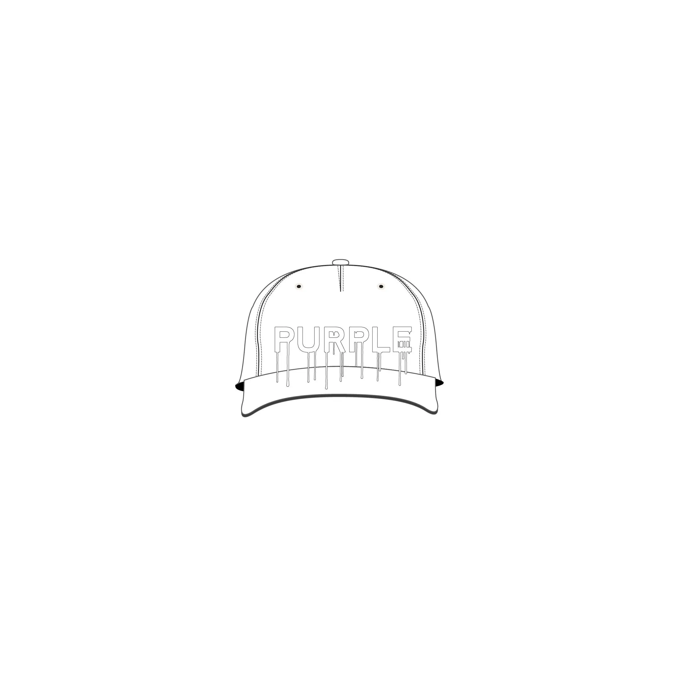 Purple Brand Trucker Hat
