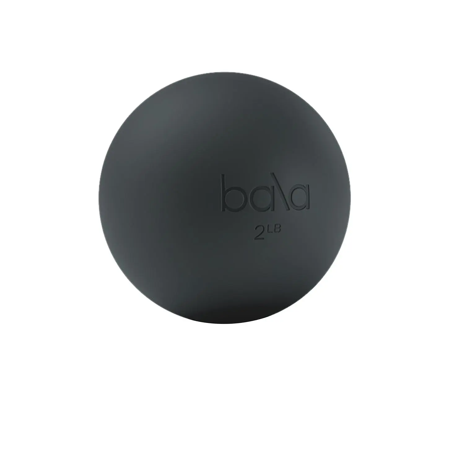 bala Toning Ball 2 Pound in Charcoal