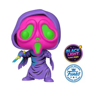 Scream Ghost Face Black Light Funko Pop! Exclusive Vinyl Figure #1607