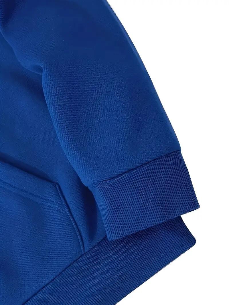 USA Flag Pattern Hoodie for Men & Women Fleece Lined Unisex Casual Knit Pullover for Students Autumn Winter Spring 2026 Sports Sweater