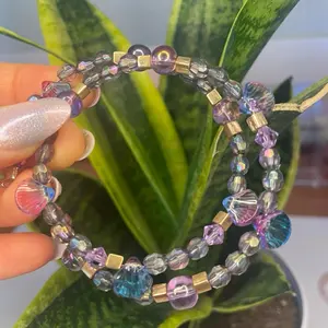 Island Memory | Handmade Ocean-Inspired Beaded Wrap Bracelet (2x Wrap)