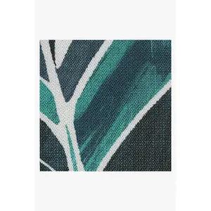 Sample Swatch - Outdoor Ombra Teal Rug
