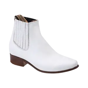 Botines Charros para Mujer Blancos – Mexican Boots