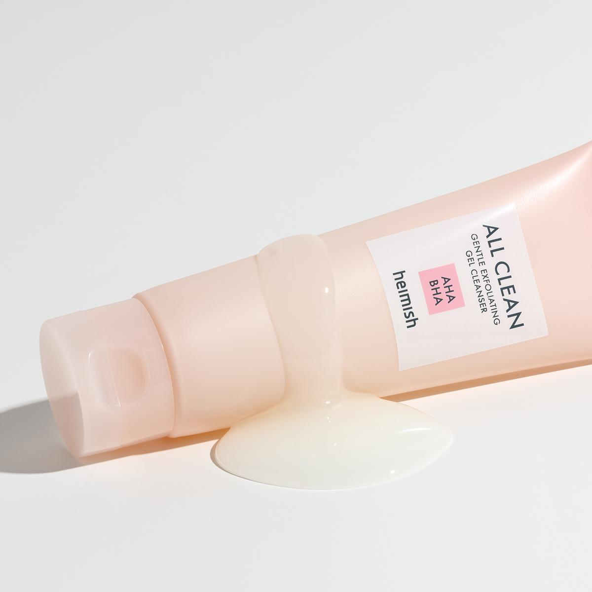 [Heimish] All Clean Gentle Exfoliating Gel Cleanser 130ml/4.3fl.oz, Daily Gentle Low pH Gel, Exfoliating with AHA, BHA