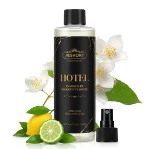 AESHORY Luxury Home Fragrance Oil for Diffusers & Sprays – 250ml Premium Hotel Scent Air Freshener, Non-Flammable, Hypoallergenic & Pet Safe Formula – Long Lasting Aromatherapy for Living Room, Bedroom, Car & Office (Inspired by 5-Star Hotels)