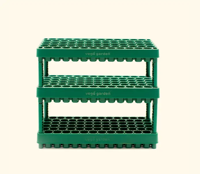 Vego Garden 10"x20" Seedling Trays, Efficient Seed Starting & Dispensing Grow Trays for Home Garden Greenhouses & Plant Germination