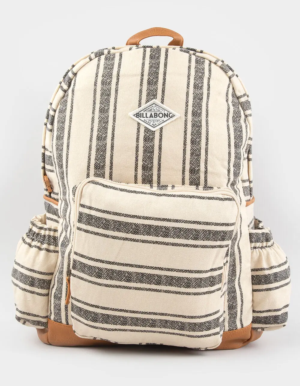 BILLABONG Womens Home Abroad Backpack, Black & White BILLABONG Womens Home Abroad Backpack, Black & White