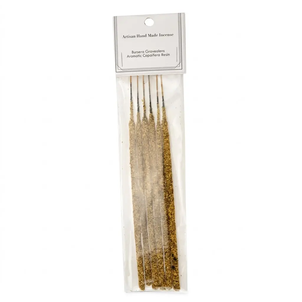 Frankincense, Myrrh, Copal, Palo Santo, &amp; White Sage Stick (6 pack)